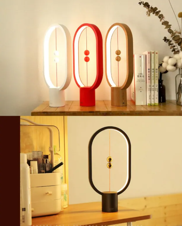 Lampe LED Magnétique Balance - Design Moderne & Élégant